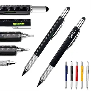 6 in 1 Multifunctional Ballpoint Tool Pen