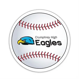 Baseball Shaped NoteKeeper™ Magnet 35 mil