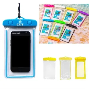 Swimming Waterproof Phone Pouch With Lanyard