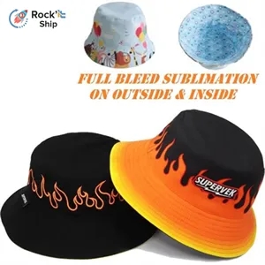 Rock'it 3-Day Reversible Sublimation Bucket Hats