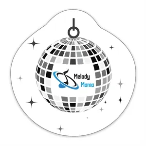Disco Ball Shaped NoteKeeper™ Magnet 20 mil
