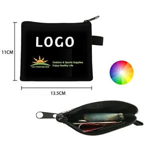 Zipper Coin Purse Pouch Wallet Storage Bag