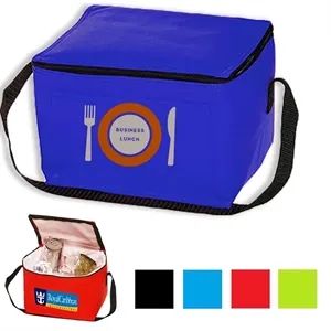 Custom Logo Picnic Insulated Lunch Cooler Bag (7.75" x 6")