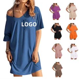 Womens Tshirt Nightgown