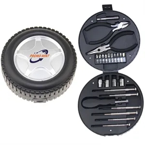 24 Piece Tire Shape Tool Set Combination