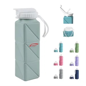 Collapsible Water Bottles BPA Free Silicone Travel Foldable