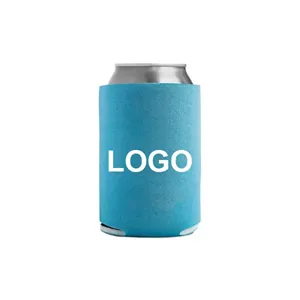 Foam and Neoprene Can Cooler Holder-One Color Imprint-WB