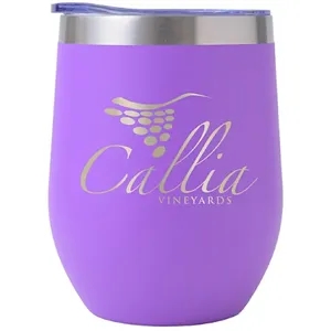 Saratoga Cruise Stemless Brite Wine Tumbler