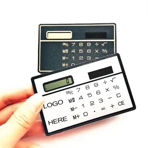 Card Size Solar Calculator