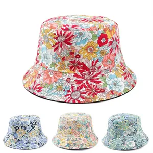 Custom Logo Sublimated Unstructured Bucket Hat