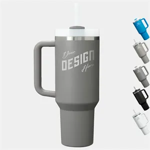 40 oz Stanley® Stainless Steel Insulated Quencher Tumbler