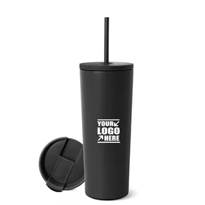 24 Oz Premium Double Layer Reusable Insulated Tumbler