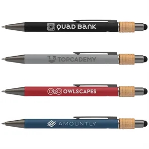 Reborn Spinner Recycled Aluminum Pen with Stylus