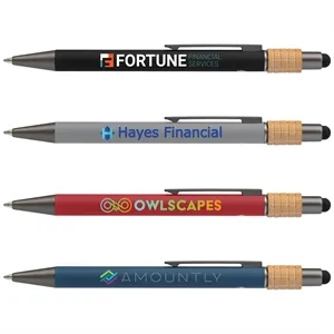 Reborn Spinner Recycled Aluminum Pen with Stylus