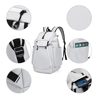 Large Capacity Basketball Football Shoe Gym Backpack for Men