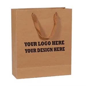 Large Size Kraft Paper Gift Bag,MOQ 100