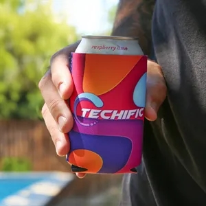 Overseas Direct Full Color Neoprene Can Cooler