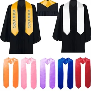 71.5" Long Graduation Stole Shawl for Adults