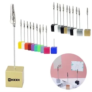 Memo Clip Holder Stand