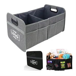 Luxury Collapsible Home Car Trunk Storage Organizer