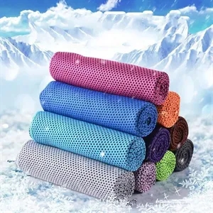 Quick Dry Double Layer Super Cooling Sport Towel 12"x30"