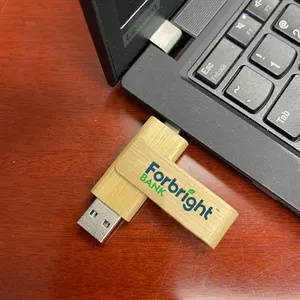 Bamboo Swivel 2.0 USB Drive