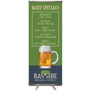 32'' X 79" Custom Retractable Banner Stand