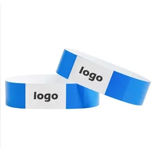 Waterproof Disposable Activity Admission Paper Bracelet