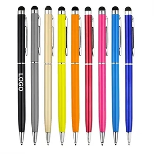 2 In 1 High Sensitivity Capacitive Ballpoint Stylus Pens