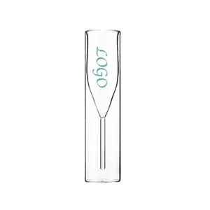 Creative Layered Champagne Goblet Double Glass Cups Bar