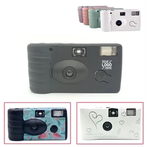 Disposable Film Camera With Flash (12 Exposures) colors Film