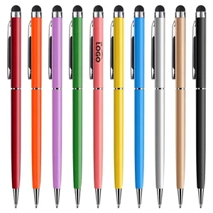 Twist Action Touch Screens Stylus Pen