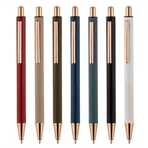 Custom Logo Pen Black