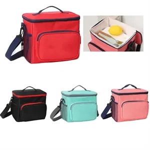 Custom Logo Cubic 12-Can Insulated Cooler Bag