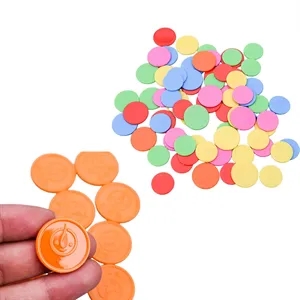 1.5" Round Plastic Tokens