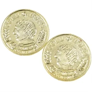 Plastic Gold Coins