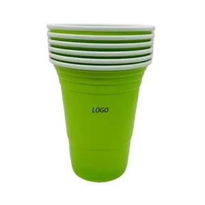 Custom Two-Tone Plastic Cups w/ Logo Printing