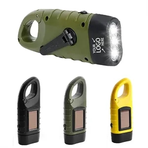 Mini Solar Hand Flashlight