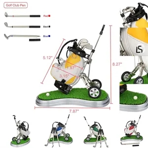 Golf Pen Holder With 3 Pieces Club