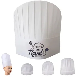 Children Disposable Non-wonven Cooking Chef Hat