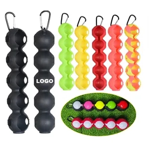 Custom Logo Silicone Golf Ball Holder