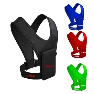 Waterproof Reflective Running Phone Holder Vest Chest