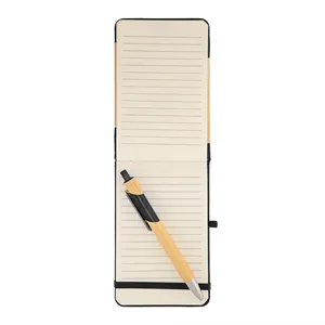 Bamboo Look Jotter & Pen