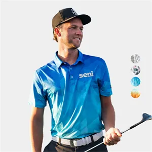 YATTA Golf® Abstract men's Moisture Wicking Golf Polo Shirts