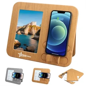 Wireless Charger w/ Picture Frame Charging Station