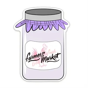 Jar Shaped NoteKeeper™ Magnet 20 mil