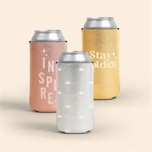 16 OZ ENERGY DRINK KOLDER KADDY - METALLIC NEOPRENE