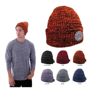 Thinsulate Marble Beanie with Fleece Lining