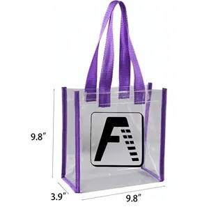 Clear PVC Tote Bag