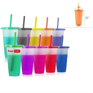 Color changing ice cup